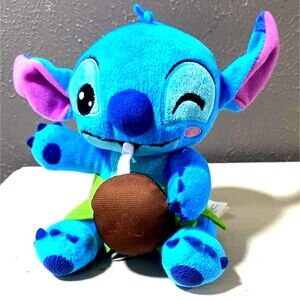 Just Play Disney Stitch Feed Me Series 7" Plush with Coconut 2022